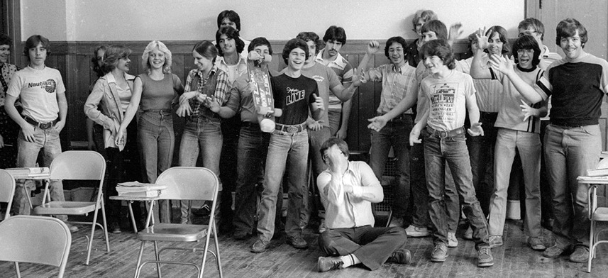 Butler High School class of 1980, in class
