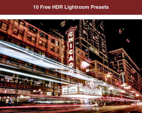 10 Free HDR Lightroom Presets