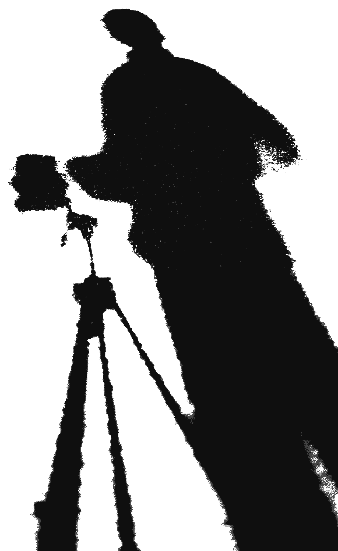 Mike Bedford 35mm camera and shadow image, 1975